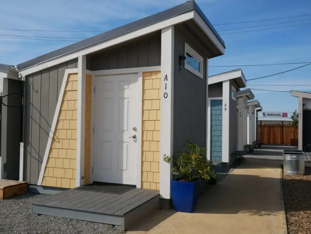 Primepath tiny home community with modern compact units